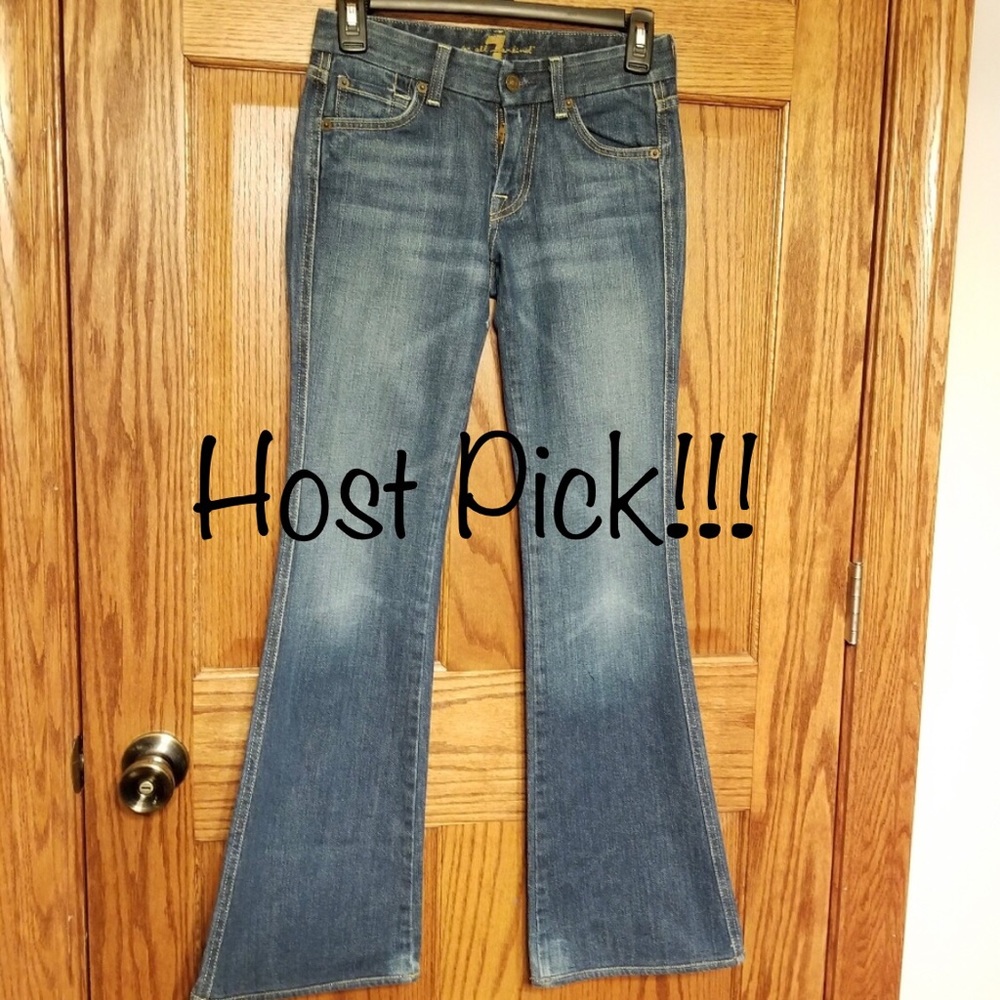 7 For All Mankind Slim Boot-Cut Jeans - Picture 2 of 9